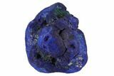 Vivid Blue, Cut/Polished Azurite Nodule - Siberia #94584-1